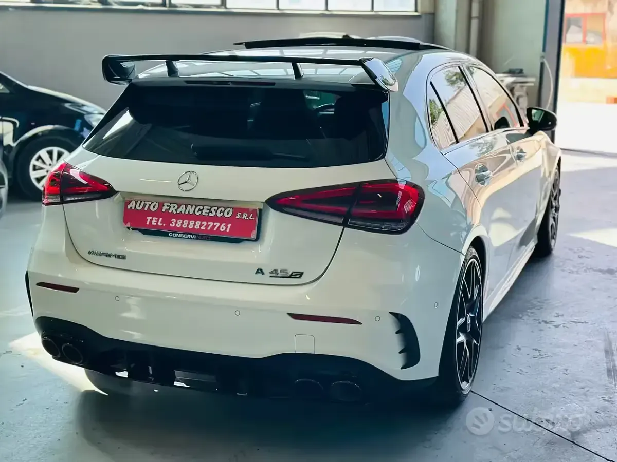 Usata Mercedes A45 AMG Premium 421 CV (309 kW) 2022 Bianco Berlina