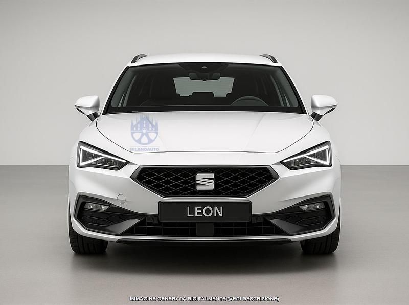 Usata Cupra Leon 150 CV (110 kW) 2023 Bianco Utilitaria