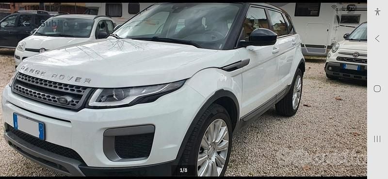 Usata Land Rover Range Rover evoque 163 CV (119 kW) 2017 Bianco SUV