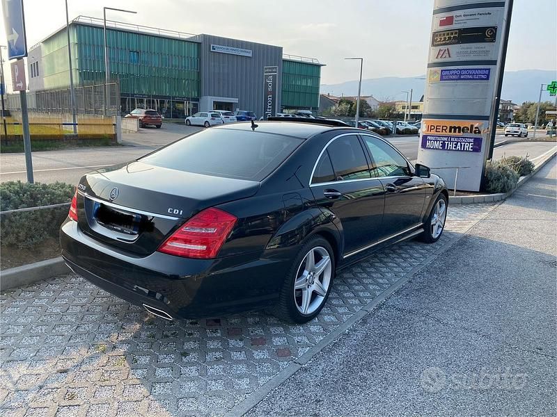 Usata Mercedes S250 Elegance 204 CV (150 kW) 2012 Nero Berlina