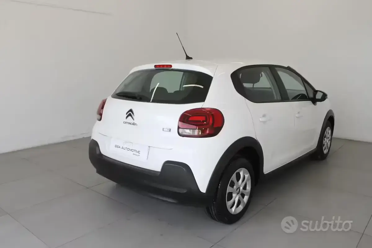 Usata Citroën C3 Feel 83 CV (61 kW) 2020 Bianco Utilitaria