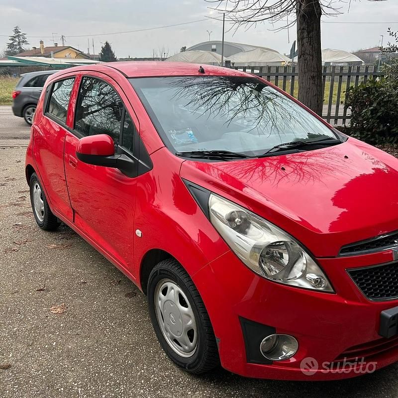 Usata Chevrolet Spark LS 68 CV (50 kW) 2012 Rosso Utilitaria