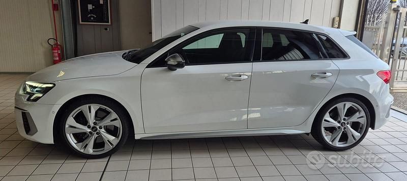 Usata Audi S3 310 CV (228 kW) 2023 Bianco Berlina