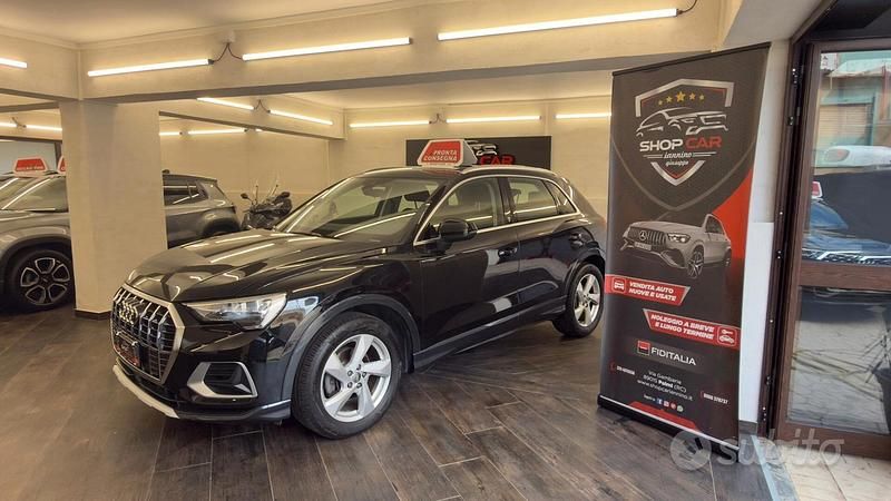 Usata Audi Q3 Advanced 150 CV (110 kW) 2019 Nero SUV