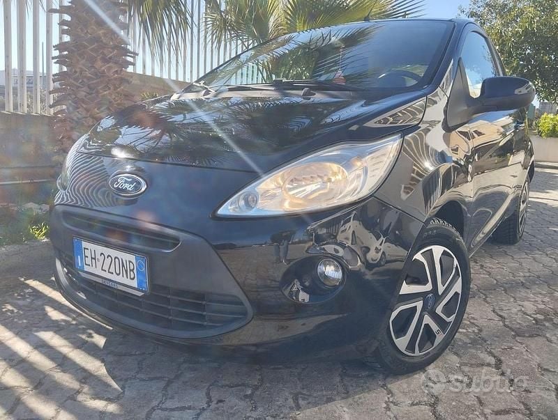 Usata Ford Ka S 75 CV (55 kW) 2011 Nero Utilitaria