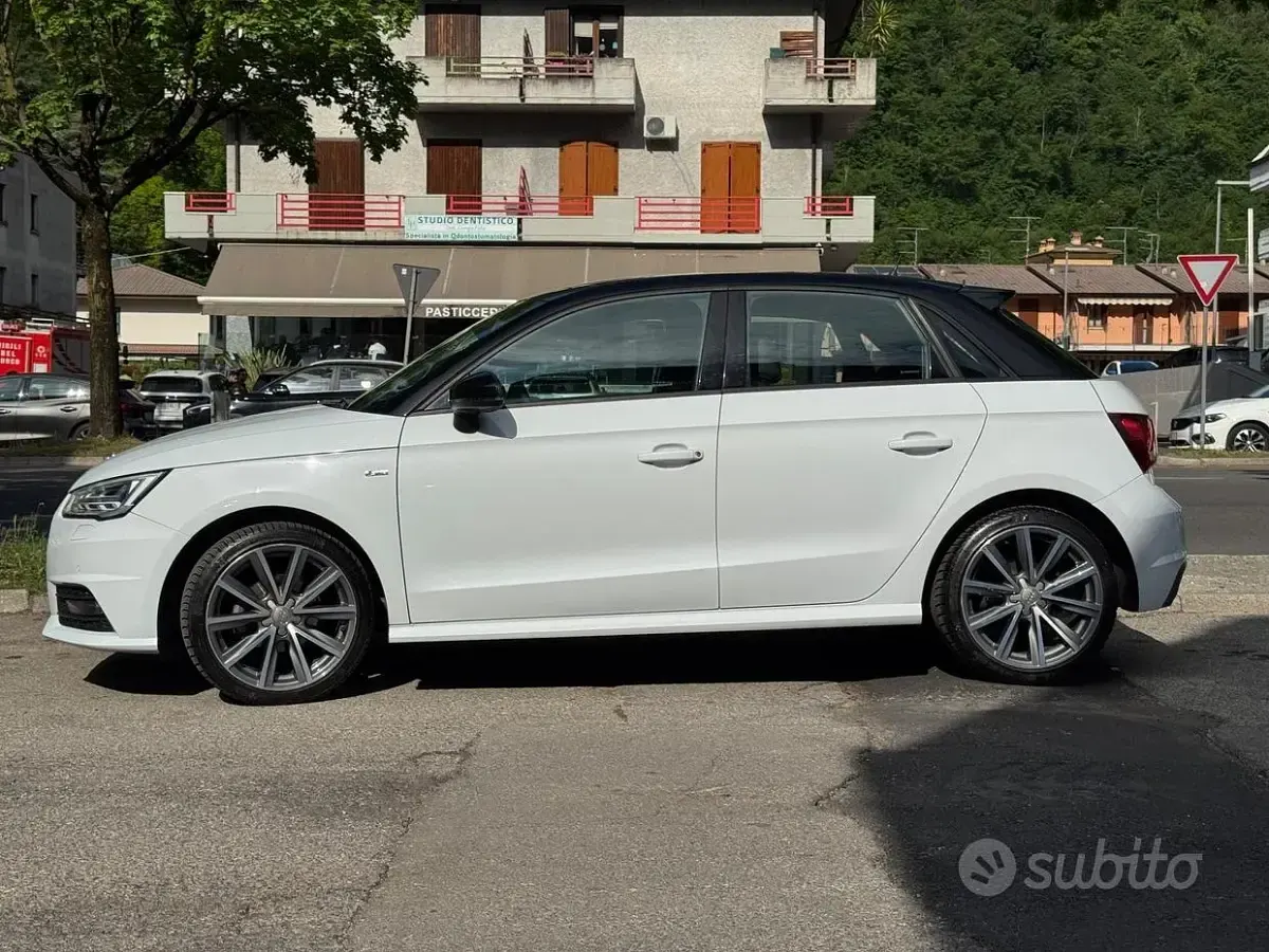 Usata Audi A1 Admired 90 CV (66 kW) 2017 Bianco Utilitaria