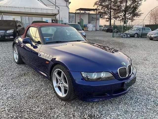 Usata BMW Z3 140 CV (102 kW) 1996 Blu/azzurro Cabrio