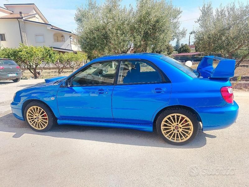Usado Subaru Impreza 224 CV (164 kW) 2003 Azul Berlina