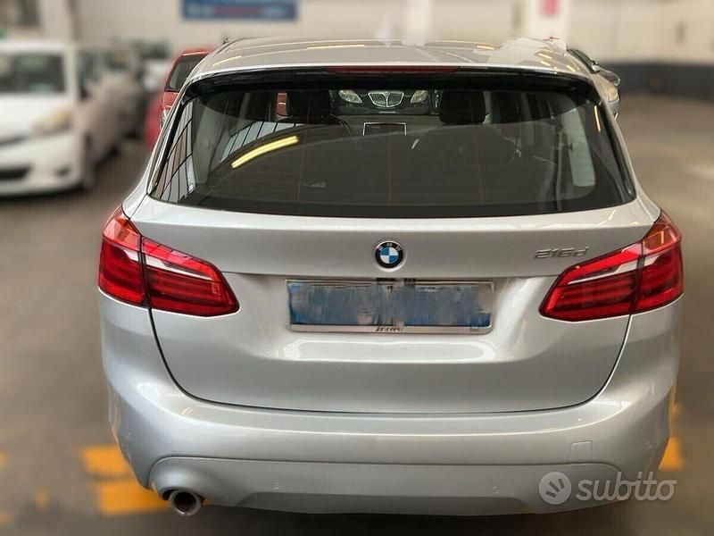 Usata BMW 216 Active Tourer Advantage 115 CV (84 kW) 2018 Grigio Monovolume