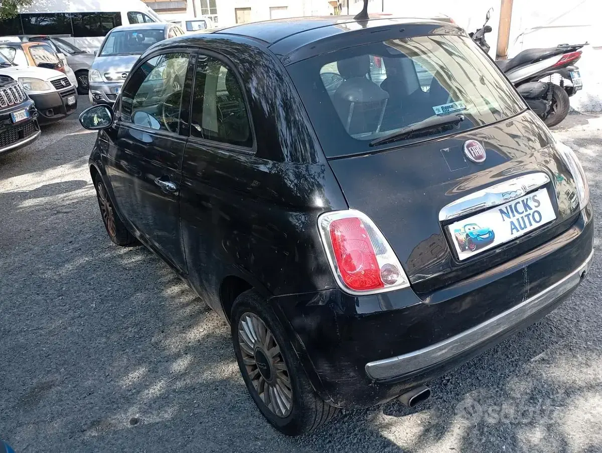 Usata Fiat 500 69 CV (50 kW) 2012 Nero Berlina