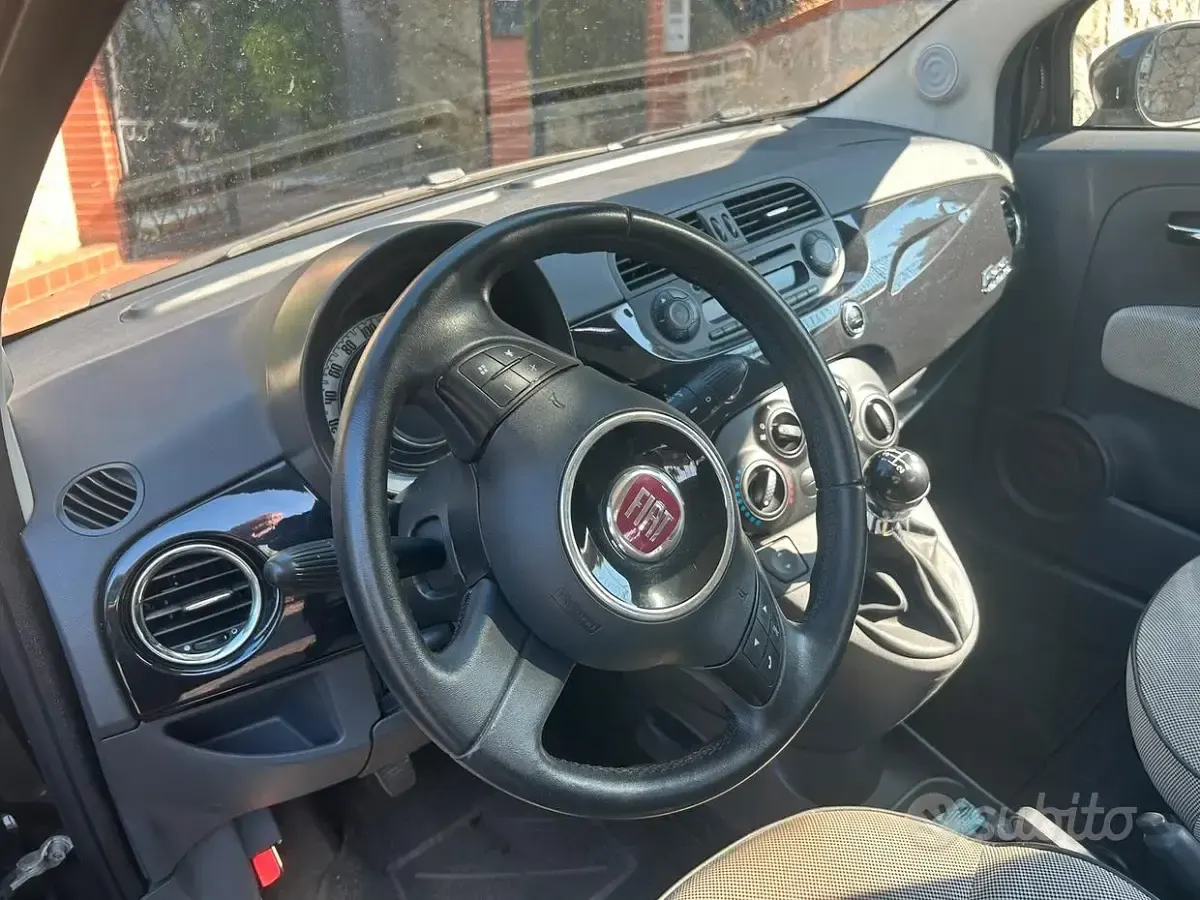 Usata Fiat 500 Pop 69 CV (50 kW) 2011 Nero Berlina