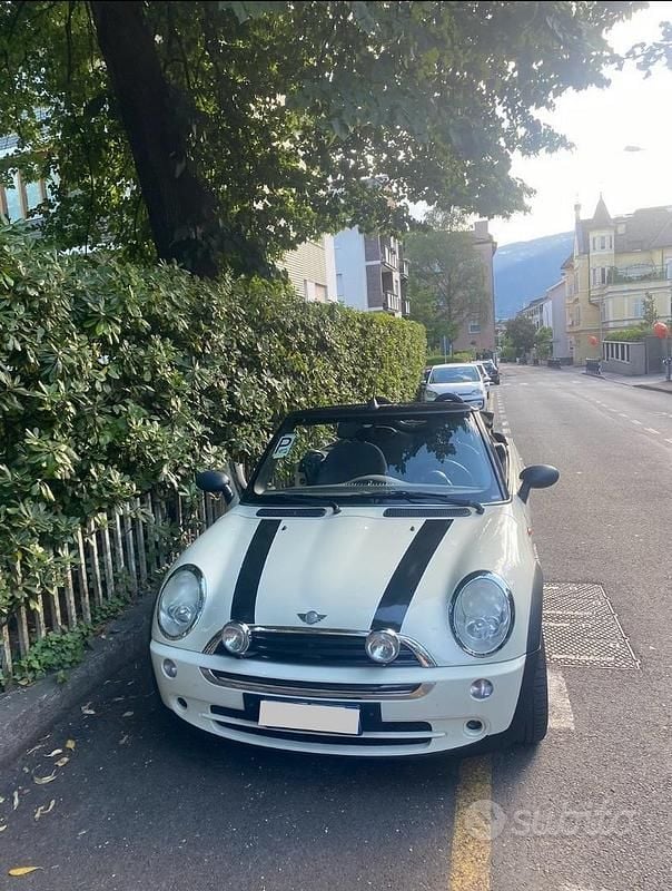Bianco Usata 2008 Mini One Cabriolet Cabrio | 4800 € (Ottimo prezzo) - Immagine 1/4
