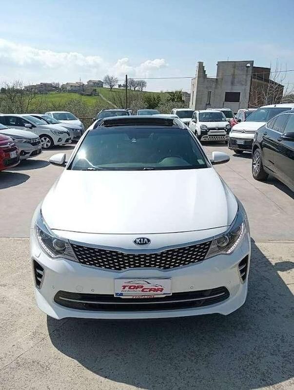 Usata Kia Optima GT-Line 141 CV (103 kW) 2018 Bianco Station wagon