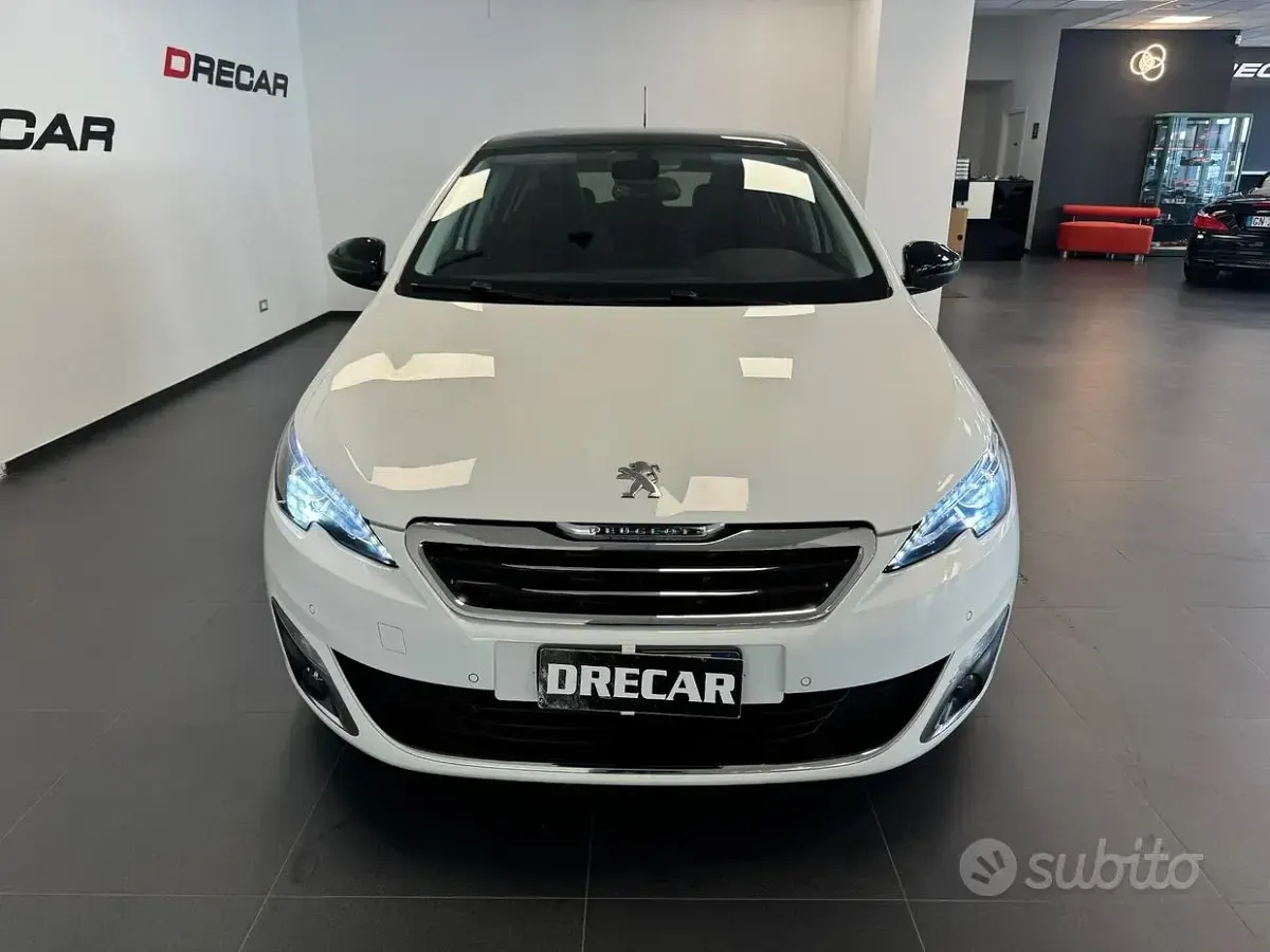 Usata Peugeot 308 Allure 150 CV (110 kW) 2015 Bianco Berlina