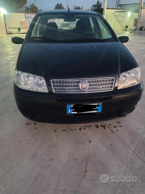 Usata Fiat Punto 2009 Nero Utilitaria