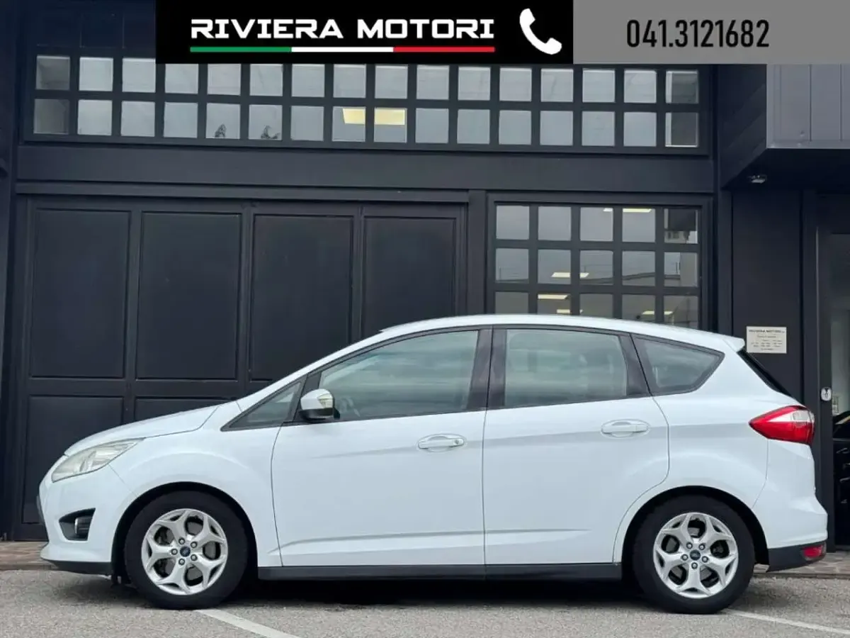 Usata Ford C-MAX Business Edition 120 CV (88 kW) 2012 Bianco Monovolume