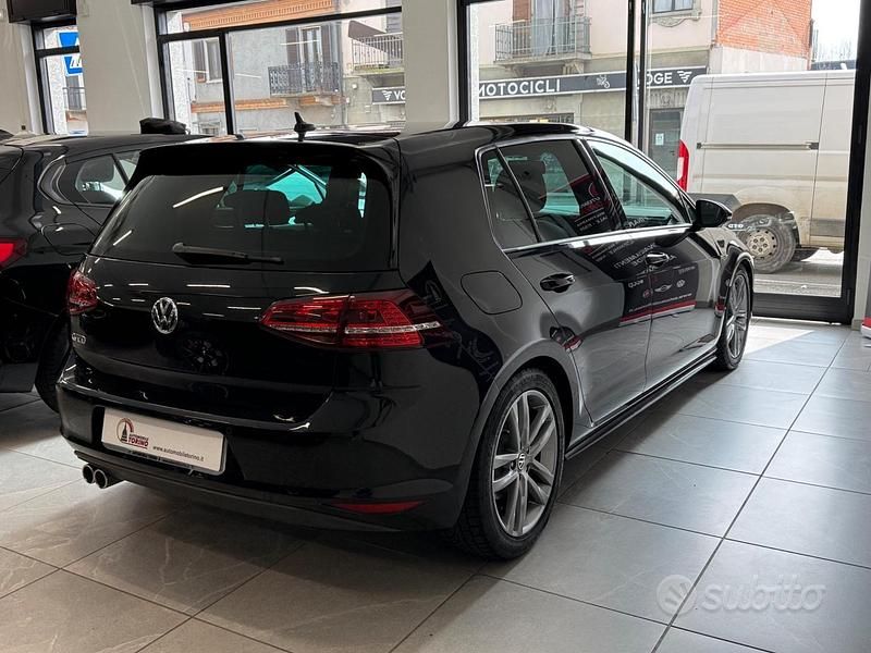 Usata VW Golf VII GTD 184 CV (135 kW) 2013 Nero Berlina