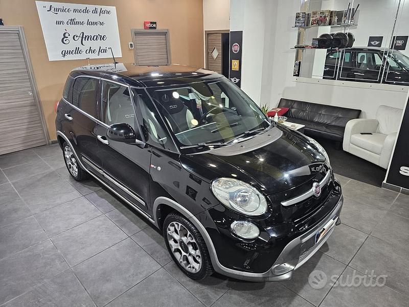 Usata Fiat 500L Trekking 95 CV (69 kW) 2016 Nero Monovolume