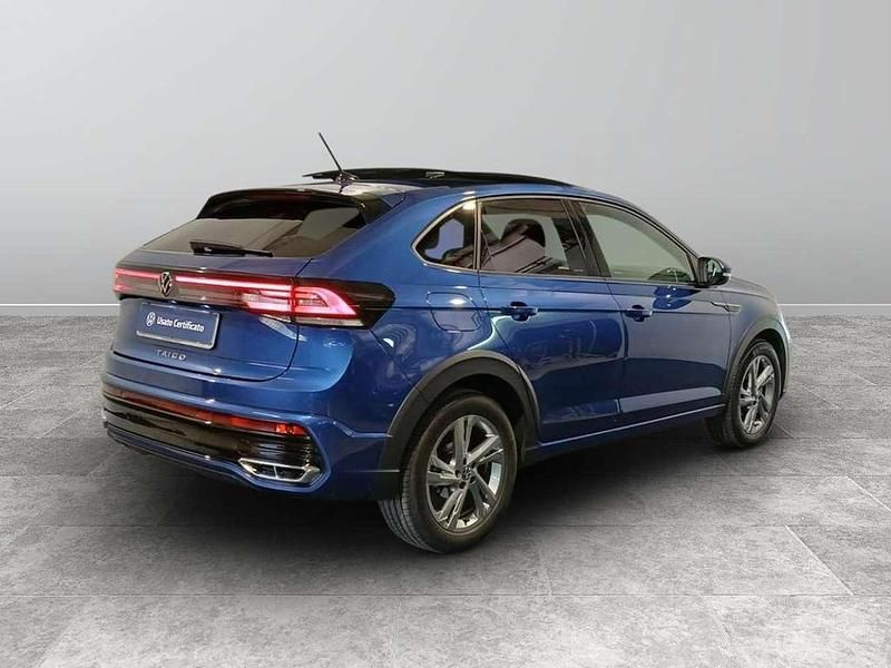 Usata VW Taigo R-line 110 CV (80 kW) 2022 Reef blue metallizzato SUV