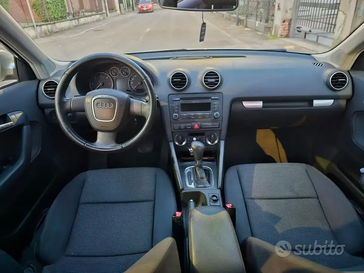 Usata Audi A3 150 CV (110 kW) 2008 Grigio Utilitaria