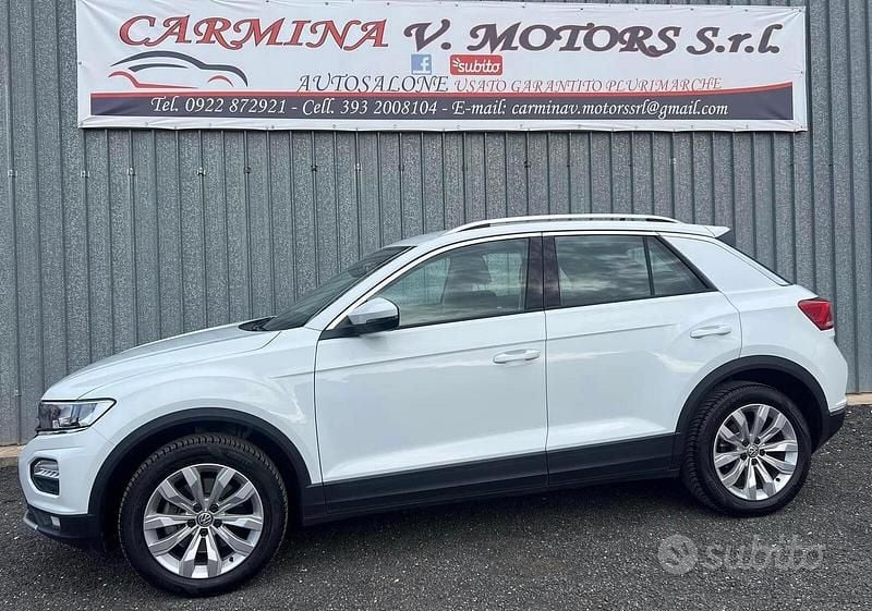 Usata VW T-Roc Style 150 CV (110 kW) 2018 Bianco SUV