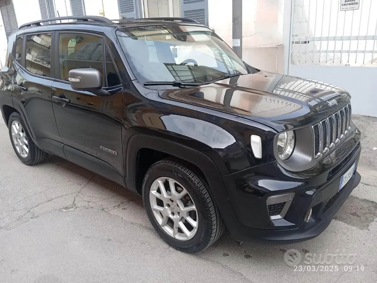 Usata Jeep Renegade 120 CV (88 kW) 2018 Nero SUV