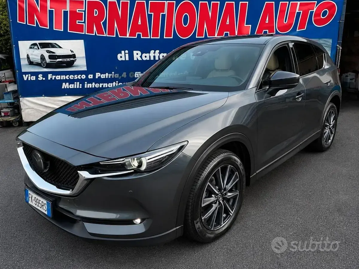 Usata Mazda CX-5 Exclusive 175 CV (128 kW) 2017 Grigio SUV