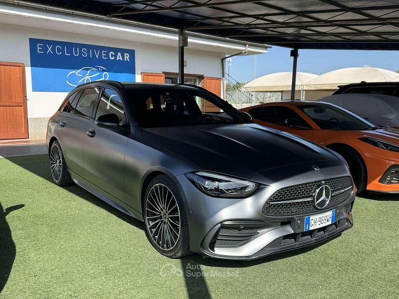 Begagnad Mercedes C300e Premium 265 HK (194 kW) 2022 Grå Kombi