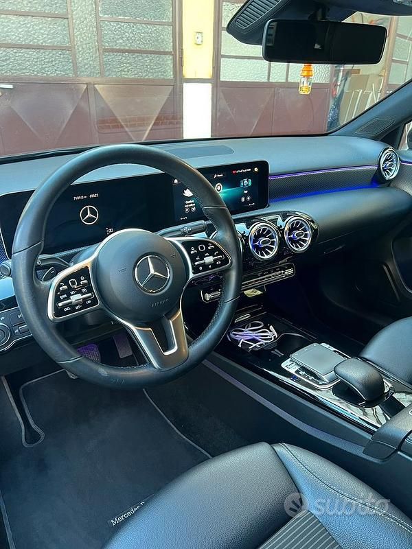 Usata Mercedes A180 2019 Nero Berlina