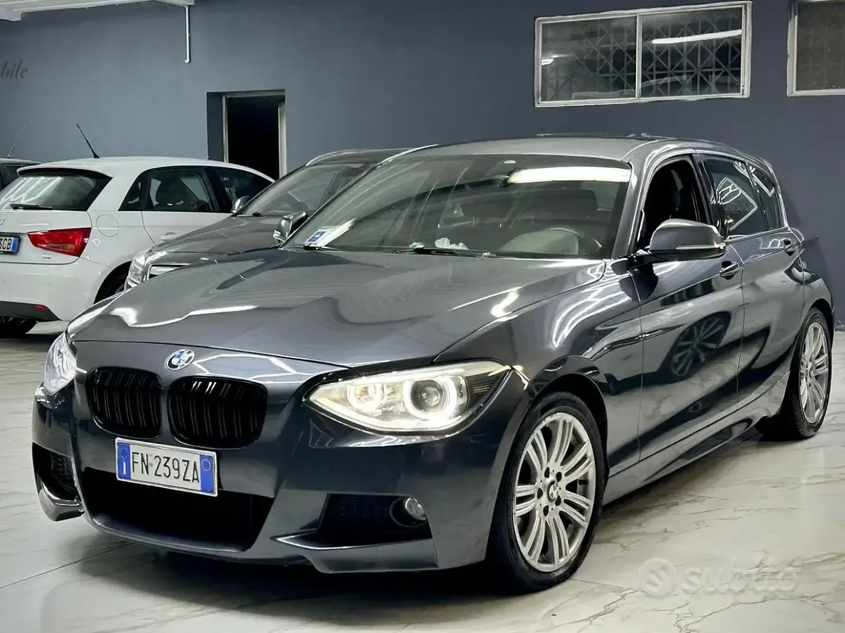 Usata BMW 114 M Sport 95 CV (69 kW) 2015 Grigio Utilitaria