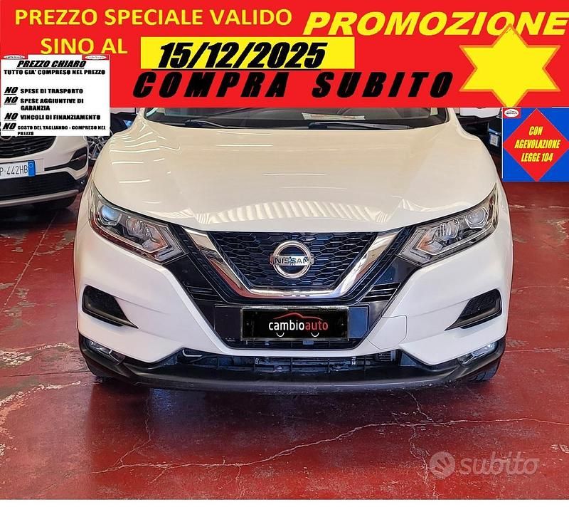 Usata Nissan Qashqai 115 CV (84 kW) 2019 Bianco SUV