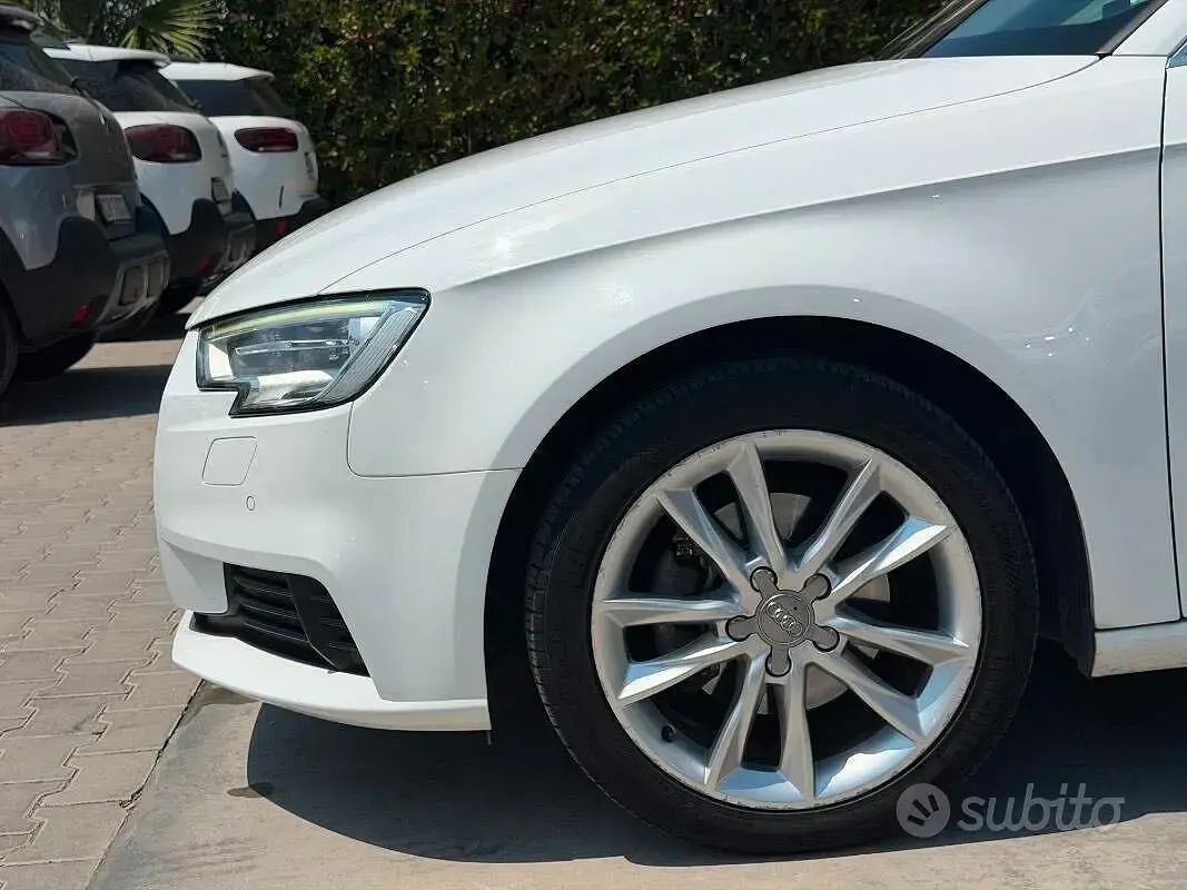 Usata Audi A3 Sport 110 CV (80 kW) 2016 Bianco Berlina