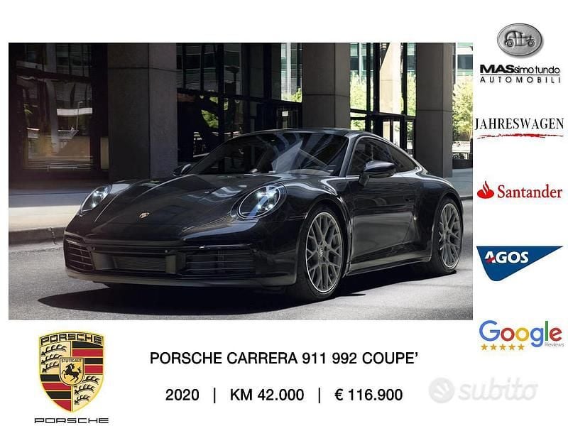 Usata Porsche 911 Carrera 385 CV (283 kW) 2020 Coupé