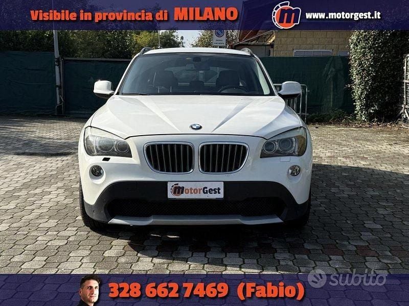 Usata BMW X1 Efficient Dynamics 204 CV (150 kW) 2010 Bianco SUV