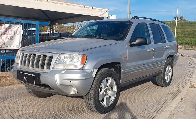 Usata Jeep Grand Cherokee 163 CV (119 kW) 2004 Grigio SUV