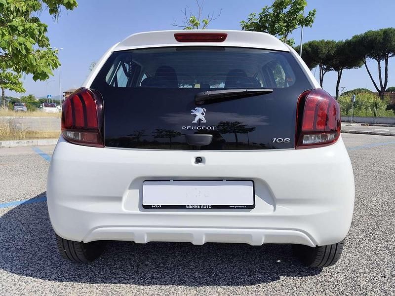 Usata Peugeot 108 Active 72 CV (52 kW) 2021 Bianco Utilitaria