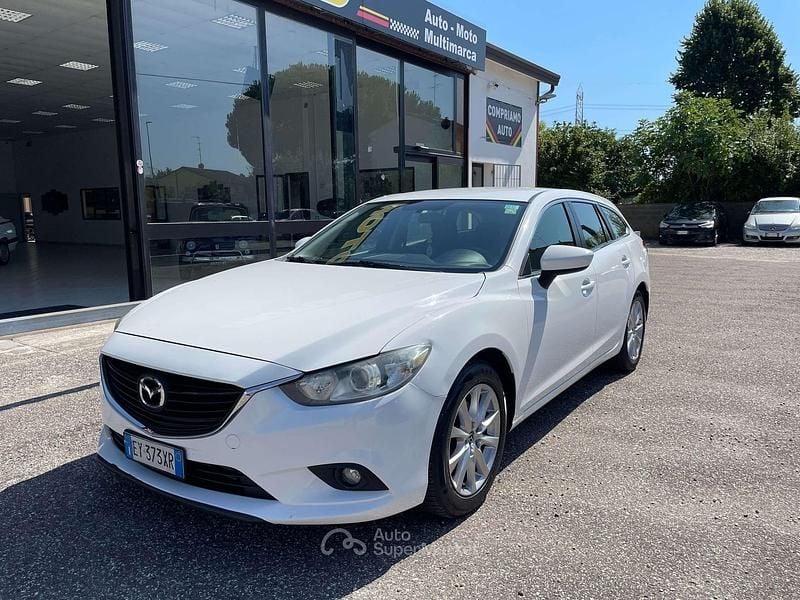 Usata Mazda 6 Evolve 150 CV (110 kW) 2015 Bianco Station wagon