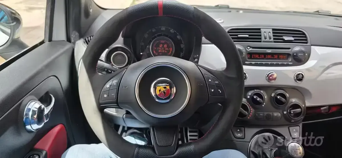 Usata Abarth 500 135 CV (99 kW) 2011 Grigio Utilitaria