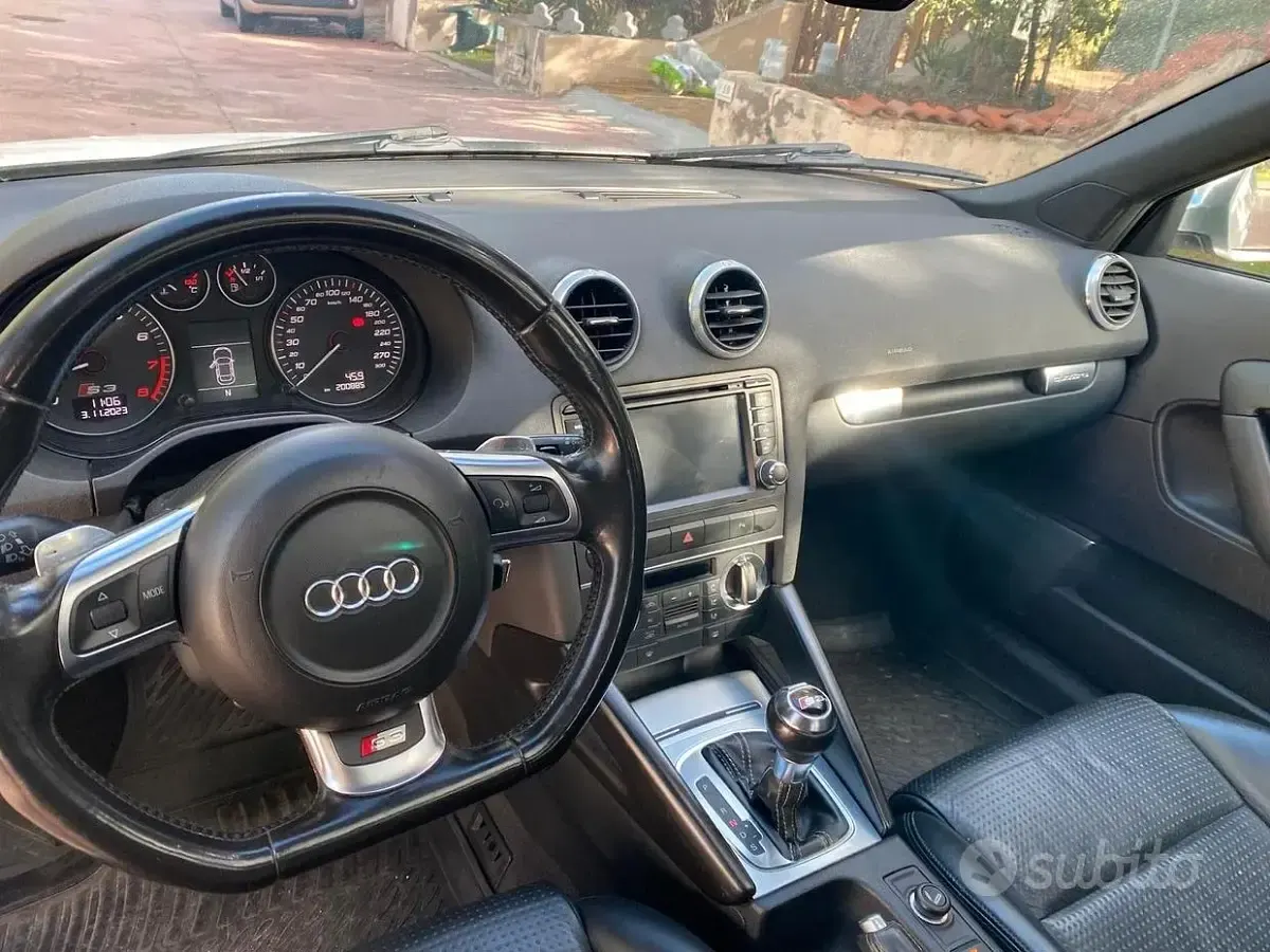 Usata Audi S3 2009 Bianco Utilitaria