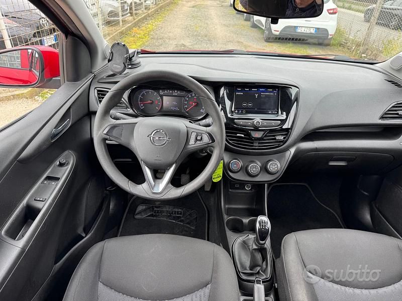 Usata Opel Karl Rocks 73 CV (53 kW) 2019 Rosso Utilitaria