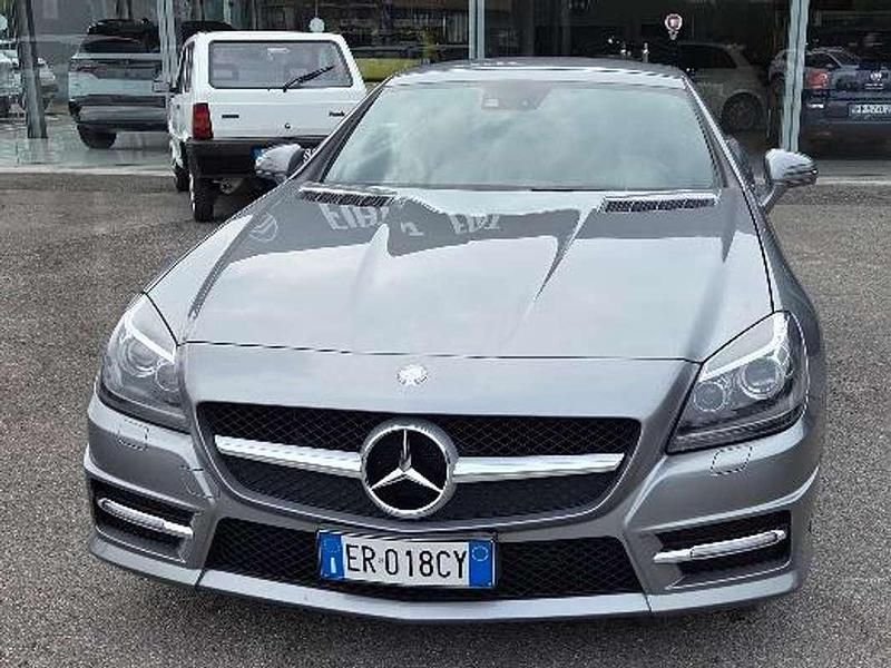 Usata Mercedes SLK200 Premium 184 CV (135 kW) 2013 Grigio Cabrio