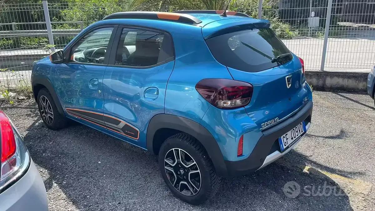 Usata Dacia Spring 33 kW (45 CV) 2021 Blu Utilitaria