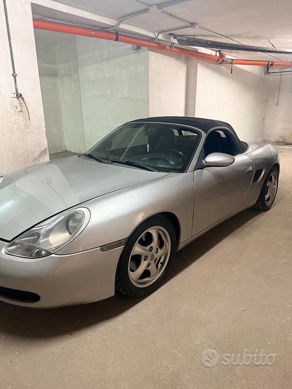 Usata Porsche Boxster 204 CV (150 kW) 1999 Grigio Cabrio