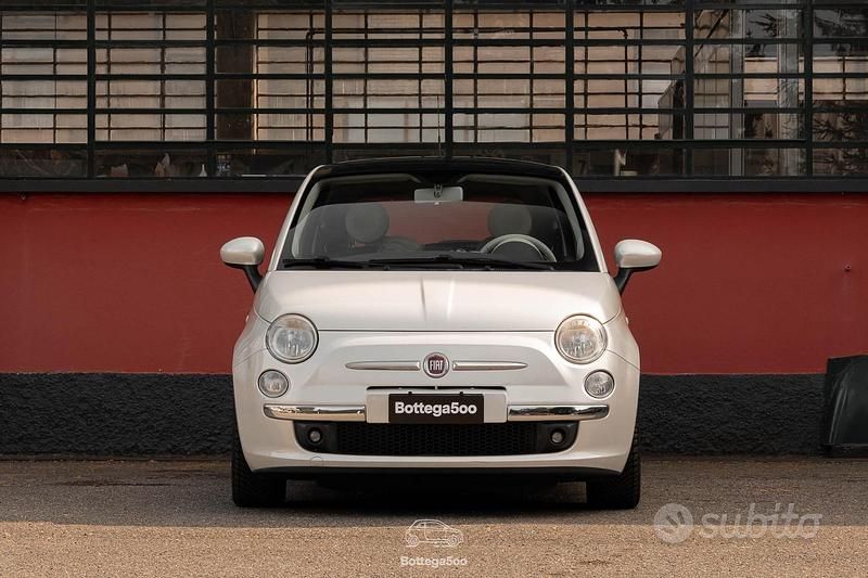 Usata Fiat 500 Lounge 69 CV (50 kW) 2011 Bianco Berlina