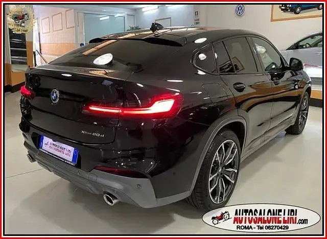 Usata BMW X4 M Sport 190 CV (139 kW) 2020 Nero SUV