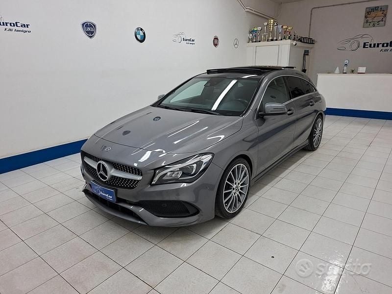 Usata Mercedes CLA200 Premium 136 CV (100 kW) 2018 Grigio Station wagon