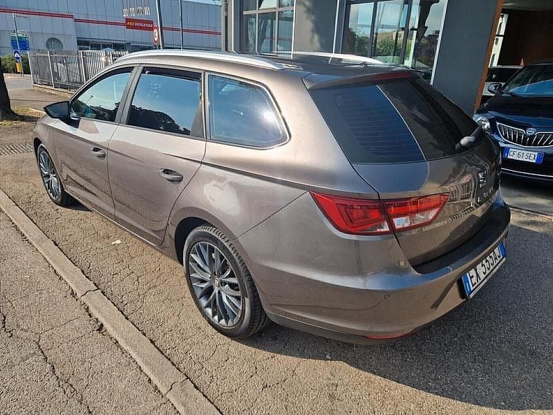 Usata Seat Leon ST Business 105 CV (77 kW) 2014 Grigio Station wagon