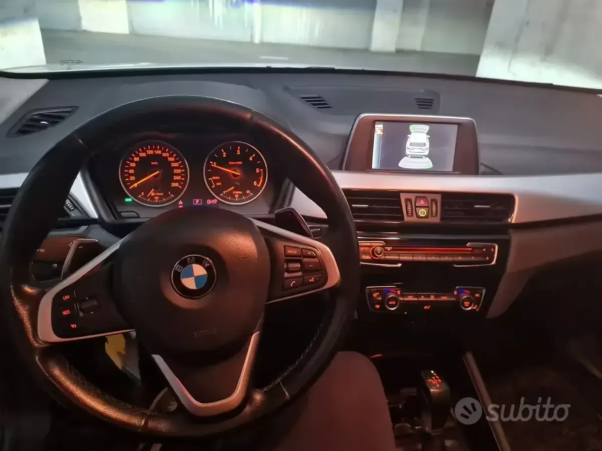 Usata BMW X1 xLine 150 CV (110 kW) 2016 Bianco SUV