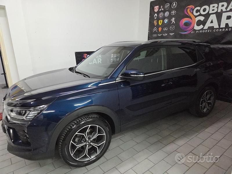 Usata SsangYong Korando 136 CV (100 kW) 2022 Blu Station wagon