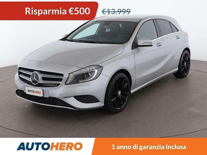 Argento Usata 2015 Mercedes A180 Tre volumi | 13.499 € (Buon prezzo) - Immagine 1/4